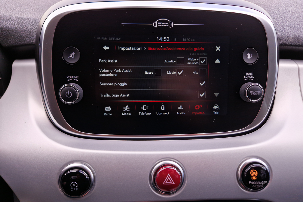 Fiat 500X 1.0 T3 Connect 120cv AndroidAuto | Sensori parcheggio | Argento
