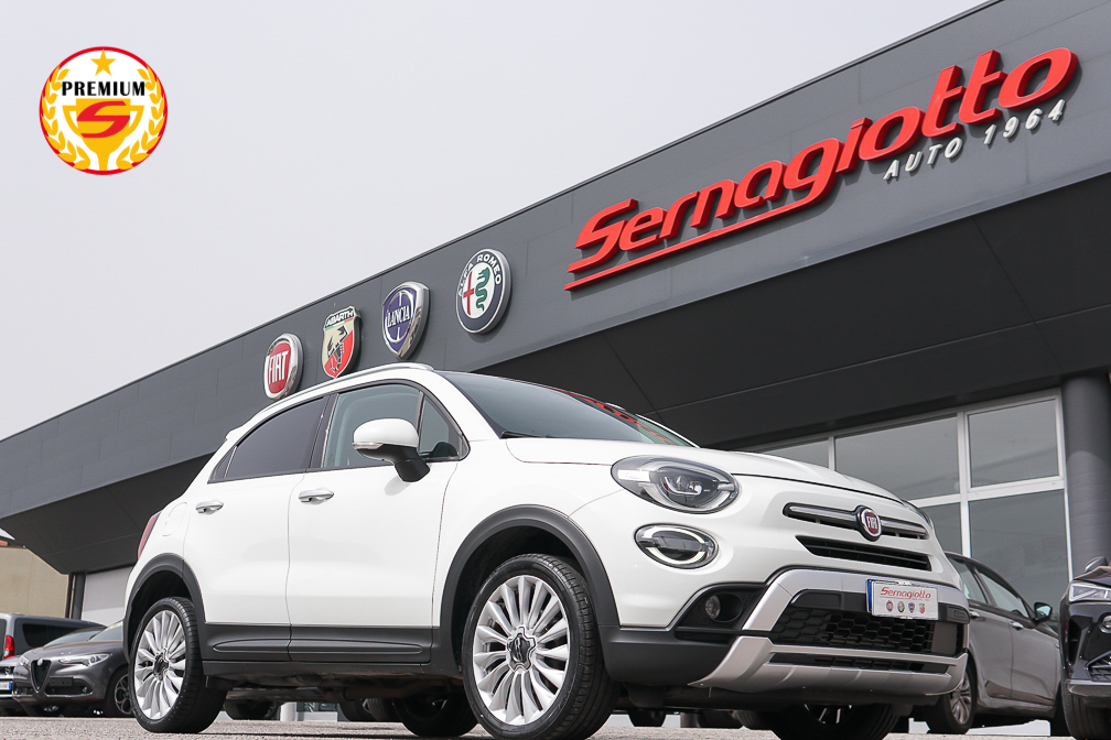 Fiat 500X 1.6 mjt Cross 4×2 120cv auto | Navigatore | Bianco Gelato