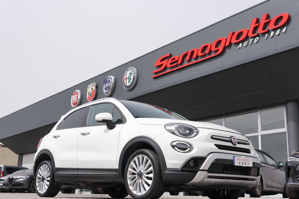 Fiat 500X 1.6 mjt Cross 4×2 120cv auto | Navigatore | Bianco Gelato