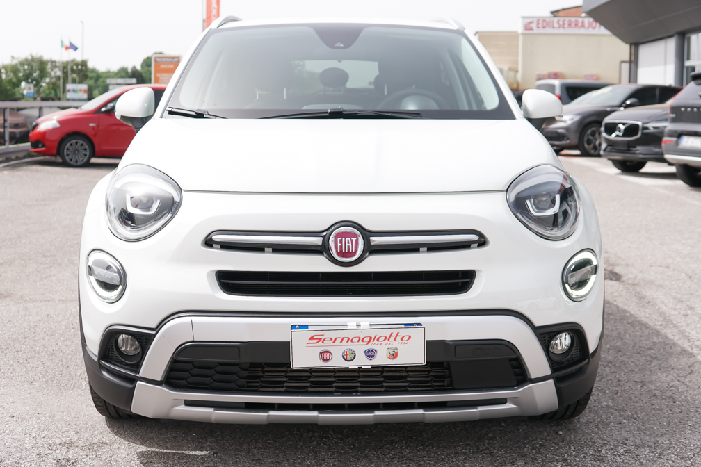 Fiat 500X 1.6 mjt Cross 4×2 120cv auto | Navigatore | Bianco Gelato