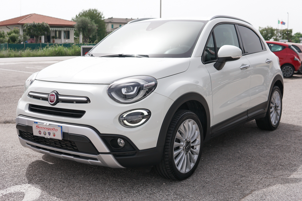 Fiat 500X 1.6 mjt Cross 4×2 120cv auto | Navigatore | Bianco Gelato