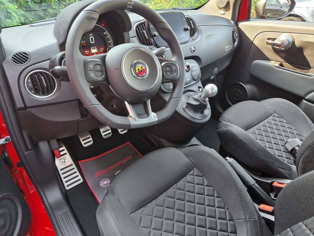 Abarth 595C 1.4 t-jet 165cv | CABRIO | ULTIME KM0 | ROSSO OFFICINA