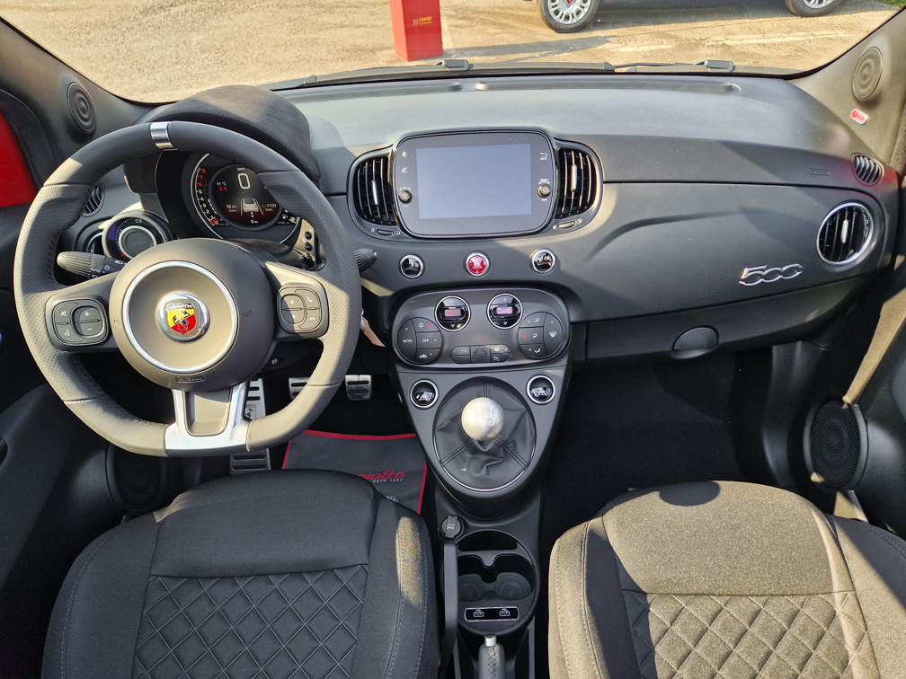 Abarth 595C 1.4 t-jet 165cv | CABRIO | ULTIME KM0 | ROSSO OFFICINA