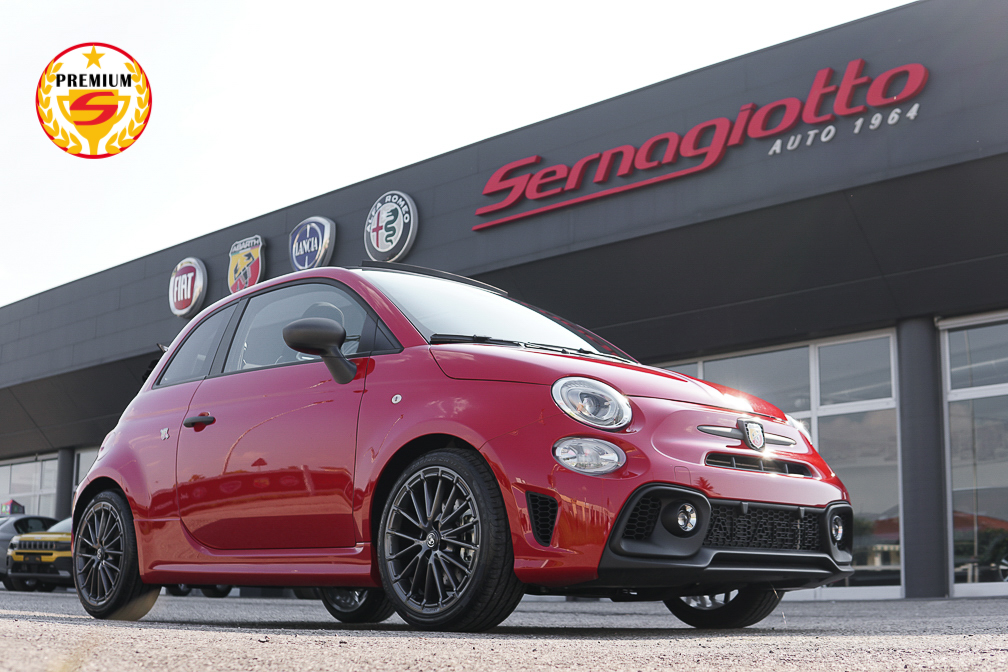 Abarth 595C 1.4 t-jet 165cv | CABRIO | ULTIME KM0 | ROSSO OFFICINA