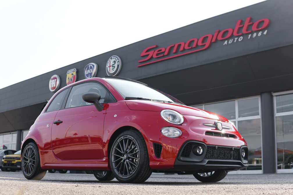 Abarth 595C 1.4 t-jet 165cv | CABRIO | ULTIME KM0 | ROSSO OFFICINA