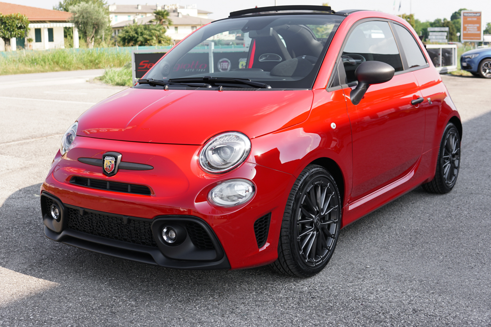 Abarth 595C 1.4 t-jet 165cv | CABRIO | ULTIME KM0 | ROSSO OFFICINA