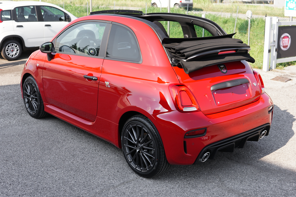 Abarth 595C 1.4 t-jet 165cv | CABRIO | ULTIME KM0 | ROSSO OFFICINA