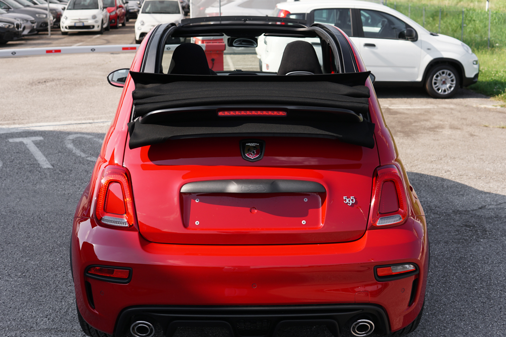 Abarth 595C 1.4 t-jet 165cv | CABRIO | ULTIME KM0 | ROSSO OFFICINA