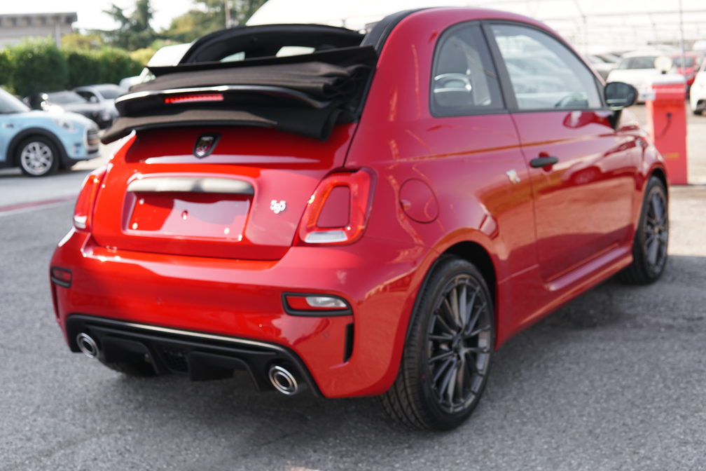 Abarth 595C 1.4 t-jet 165cv | CABRIO | ULTIME KM0 | ROSSO OFFICINA