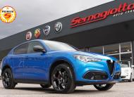 Alfa Romeo Stelvio 2.0 t Veloce Q4 280cv auto MY24 | Tetto | Cerchi 21″ | Blu Misano