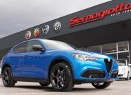 Alfa Romeo Stelvio 2.0 t Veloce Q4 280cv auto MY24 | Tetto | Cerchi 21″ | Blu Misano