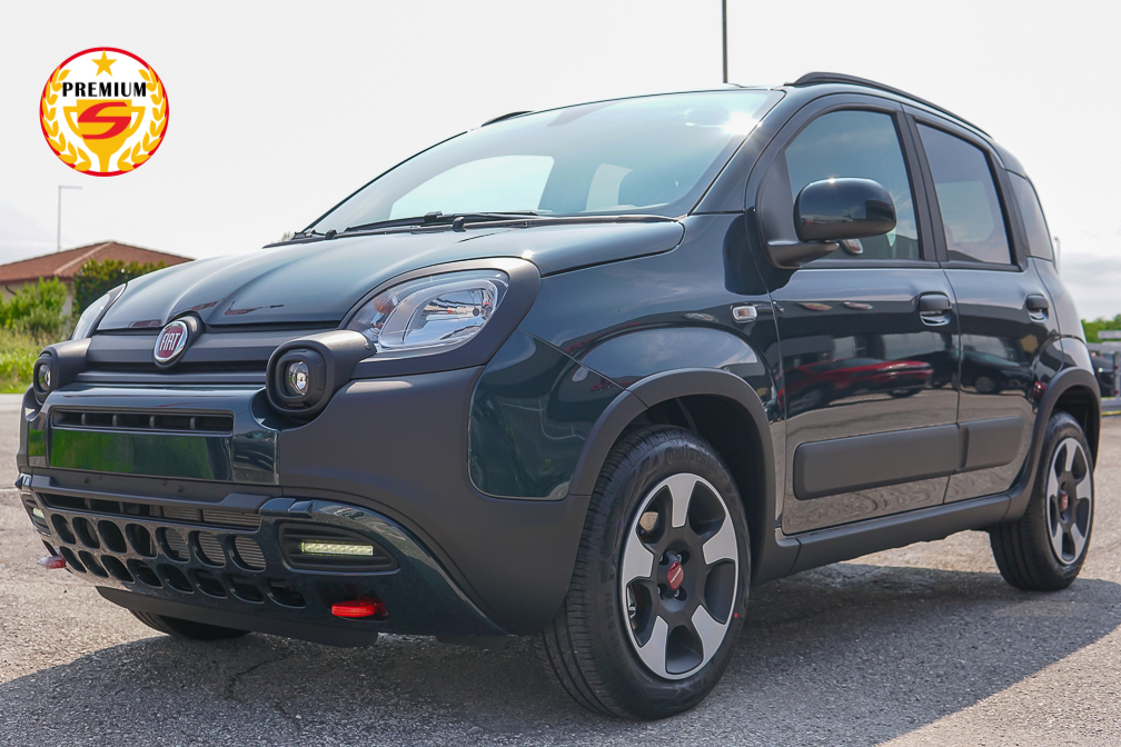 Fiat Panda 1.0 69cv firefly hybrid Cross 5 Posti | NEOPAT | Verde Foresta