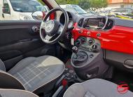 Fiat 500 1.2 69cv Lounge | Tetto apribile | Rosso Corallo