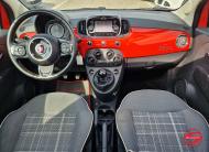 Fiat 500 1.2 69cv Lounge | Tetto apribile | Rosso Corallo