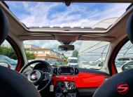 Fiat 500 1.2 69cv Lounge | Tetto apribile | Rosso Corallo