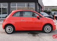 Fiat 500 1.2 69cv Lounge | Tetto apribile | Rosso Corallo